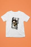 Nick Cave Baskılı Beyaz Unisex Beyaz Çocuk Tişört - Tshirt