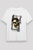 Nick Cave Baskılı Unisex Beyaz Tişört - Tshirt