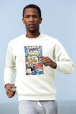 Nickelodeon Beyaz Unisex Sweatshirt