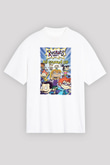 Nickelodeon Beyaz Unisex Tişört T-Shirt