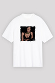 Nicki Minaj Baskılı Unisex Beyaz Tişört