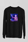Nicky Romero Baskılı Unisex Siyah Sweatshirt