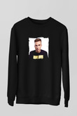 Nicky Romero Baskılı Unisex Siyah Sweatshirt
