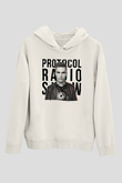 Nicky Romero Beyaz Unisex Kapüşonlu Sweatshirt