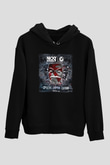 Nicky Romero Siyah Unisex Kapüşonlu Sweatshirt