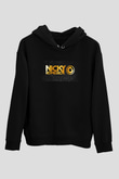 Nicky Romero Siyah Unisex Kapüşonlu Sweatshirt