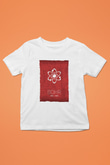 Niels Bohr Atom Modeli Baskılı Unisex Beyaz Çocuk Tişörtü - Tshirt
