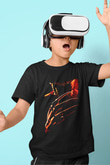 Nightmare on Elm Street Elm Sokağı Baskılı Siyah Unisex Çocuk Tişört