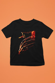 Nightmare on Elm Street Elm Sokağı Baskılı Siyah Unisex Çocuk Tişört