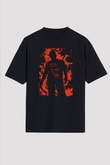 Nightmare on Elm Street Elm Sokağı Siyah Unisex Oversize Tişört