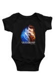Nikola Tesla Alıntı Baskılı Unisex  Siyah Bebek Body - Zıbın