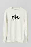Nile Beyaz Unisex Sweatshirt