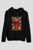 Ninja DeadpoolSiyah  Unisex Hoodie