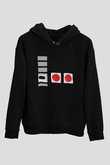 Nintendo Siyah Unisex Hoodie