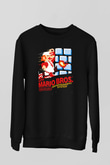 Nintendo Siyah Unisex Sweatshirt