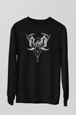 Nocturnal Depression Baskılı Unisex Siyah Sweatshirt