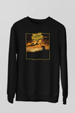 Nocturnal Depression Baskılı Unisex Siyah Sweatshirt