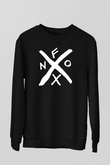 NOFX Siyah Unisex Sweatshirt