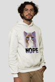 NopeBeyaz  Unisex Hoodie