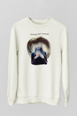 Nothing But Thieves Baskılı Beyaz Unisex Sweatshirt