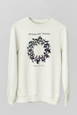 Nothing But Thieves Baskılı Beyaz Unisex Sweatshirt