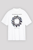 Nothing But Thieves Baskılı Beyaz Unisex Oversize Tişört - Tshirt