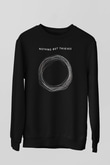 Nothing But Thieves Baskılı Unisex Siyah Sweatshirt