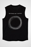 Nothing But Thieves Baskılı Unisex Siyah Kolsuz Tişört - Tshirt