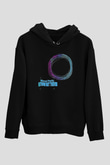 Nothing But Thieves Baskılı Unisex Siyah Kapüşonlu Sweatshirt