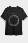 Nothing But Thieves Baskılı Unisex Siyah Tişört - Tshirt