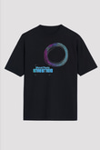 Nothing But Thieves Baskılı Unisex Siyah Oversize Tişört - Tshirt