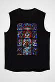 Notre Dame Katedrali Siyah Unisex Kolsuz Tişört