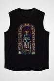 Notre Dame Katedrali Siyah Unisex Kolsuz Tişört