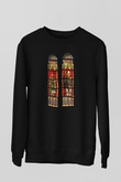 Notre Dame Katedrali Siyah Unisex Sweatshirt