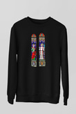 Notre Dame Katedrali Siyah Unisex Sweatshirt