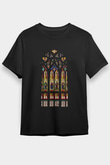 Notre Dame Katedrali Siyah Unisex Tişört T-Shirt - TişörtFabrikası