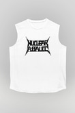Nuclear Assault Beyaz Unisex Kolsuz Tişört