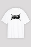 Nuclear Assault Beyaz Unisex Oversize Tişört T-Shirt