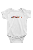 Odd Future Baskılı Beyaz Unisex Bebek Body - Zıbın