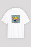 Odd Future Baskılı Unisex Beyaz Tişört
