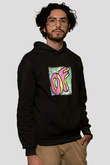 Odd Future Baskılı Unisex Siyah Hoodie