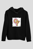 Odd Future Baskılı Unisex Siyah Hoodie