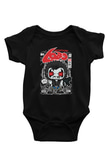 Ödül Avcısı Baskılı Unisex Siyah Bebek Body - Zıbın