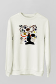 Öğretmen Beyaz Unisex Sweatshirt