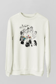 Öğretmen Beyaz Unisex Sweatshirt