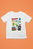 Öğretmenler Günü Baskılı Beyaz Unisex Beyaz Çocuk Tişört - Tshirt
