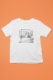 Öğretmenler Günü Baskılı Beyaz Unisex Beyaz Çocuk Tişört - Tshirt