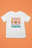 Öğretmenler Günü Baskılı Beyaz Unisex Beyaz Çocuk Tişört - Tshirt