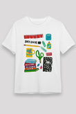Öğretmenler Günü Baskılı Unisex Beyaz Tişört - Tshirt