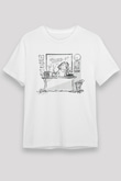 Öğretmenler Günü Baskılı Unisex Beyaz Tişört - Tshirt
